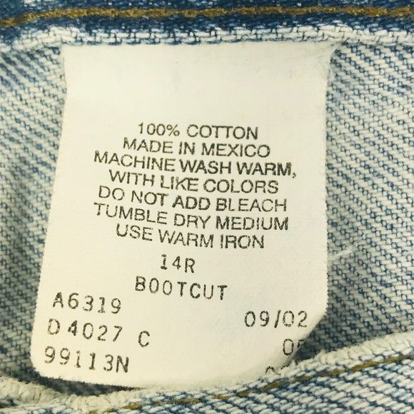 Harley Davidson Women's Size 14 Reg Denim Blue Jean Preowned Fair Condition - Picture 5 of 12